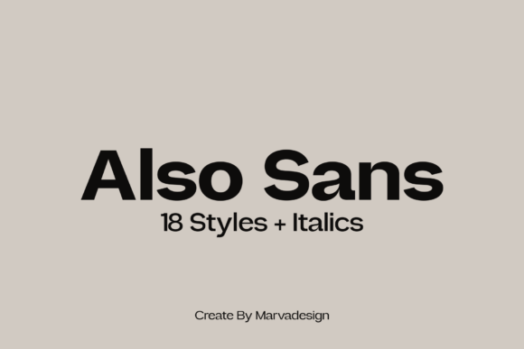 Also Sans for Modern Web Design