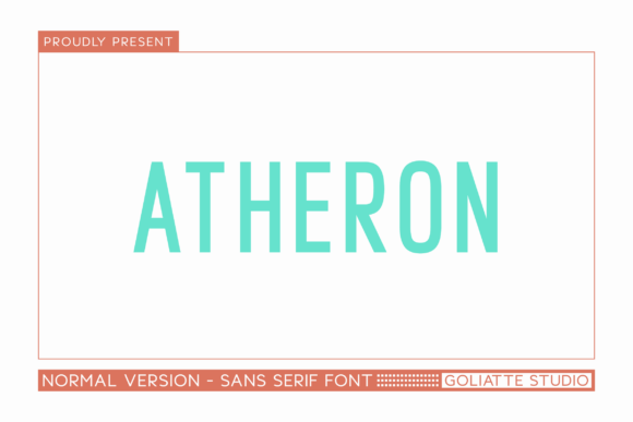 Atheron: The Modern Sans Serif Font for Campaign Clarity