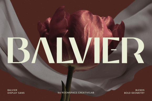 Balvier: A Modern Display Sans Serif for Bold Branding