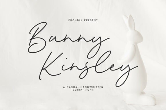 Bunny Kinsley: A Whimsical Script Font for Editorial Design