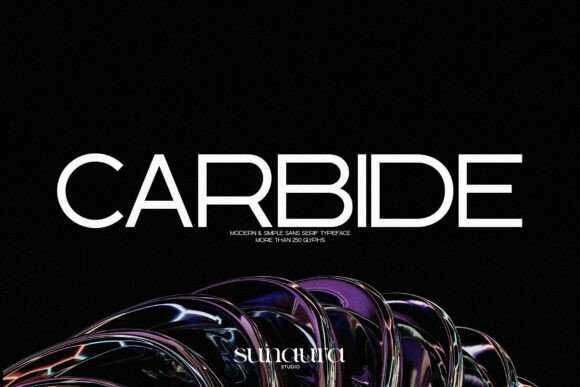 Carbide: A Modern Sans Serif Font for Campaign Design