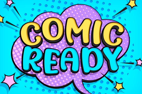 Comic Ready: A Vibrant Font for Handmade Creations
