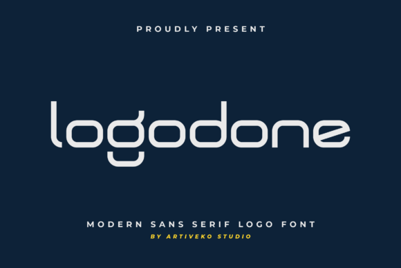Logodone: A Modern Sans Serif Font for Craft Creations