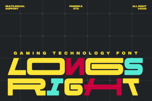 Longs Right: A Bold Display Font for Modern Editorial Design