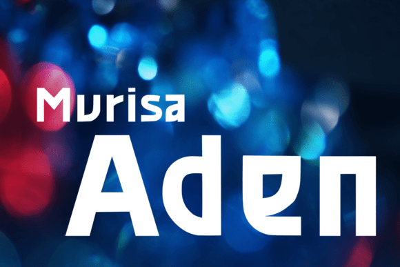 Murisa Aden: A Modern Typeface for Bold Branding