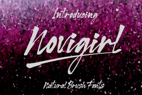 Novigirl Brush: A Handcrafted Typeface for Editorial Design