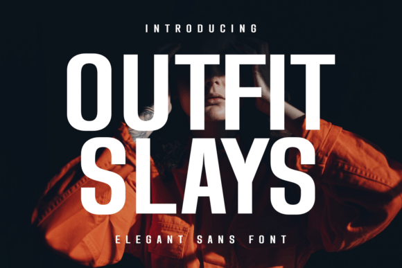 Outfit Slays: A Bold Sans Serif Font for Modern Marketing