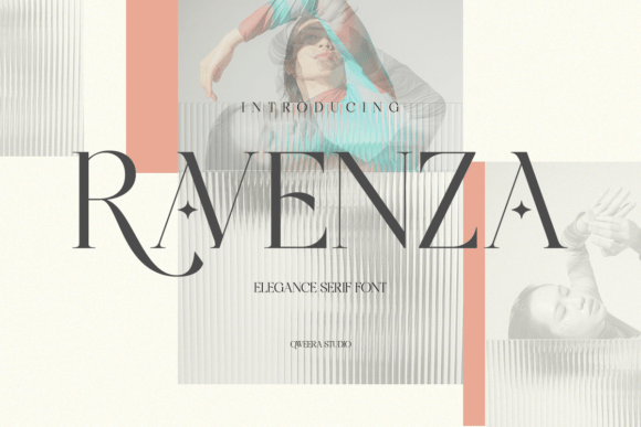 Ravenza: A Modern Serif Font for Luxurious Branding