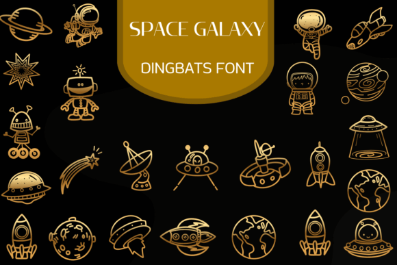 Space Galaxy: A Cosmic Font for Editorial Design