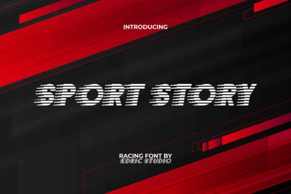 Sport Story Font for High-Energy Visuals