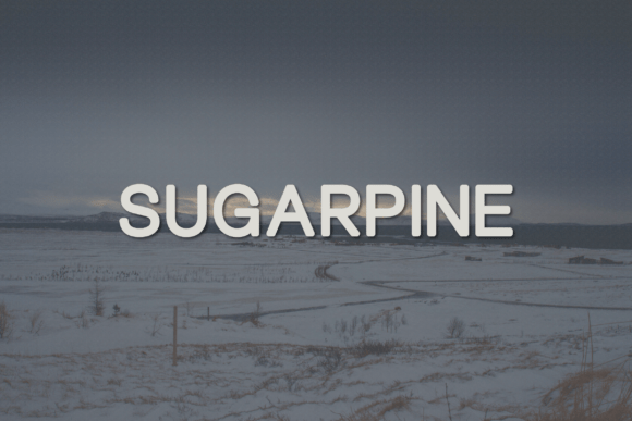 Sugarpine Sans Serif Font for Modern Web Design