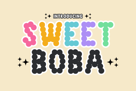 Sweetboba Regular: A Playful Font for Digital Creativity