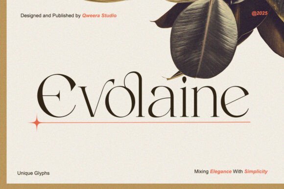 Testing Evolaine: A Serif Font That Elevates Brand Identity