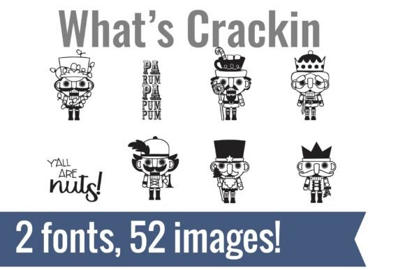 What's Crackin Dingbats: A Playful Font for Digital Creativity
