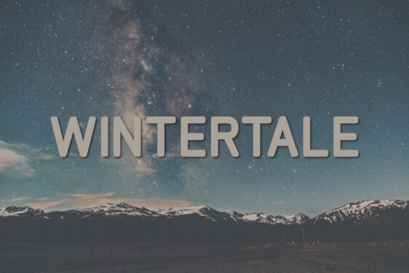 Wintertale: A Designer's Take on a Versatile Sans Serif Font